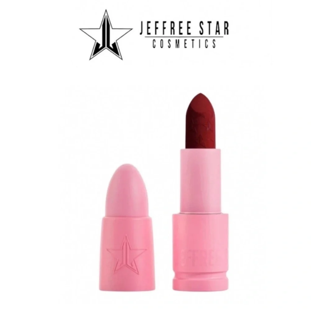 DESIGNER BLOOD New in Box Jeffree Start Velvet Trap Lipstick Red Brown - Picture 2 of 6